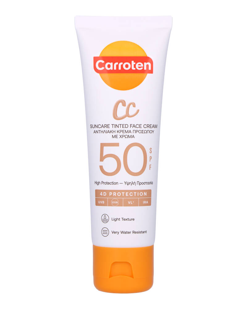 Carroten CC Suncare Tinted Face Cream SPF 50 50 ml