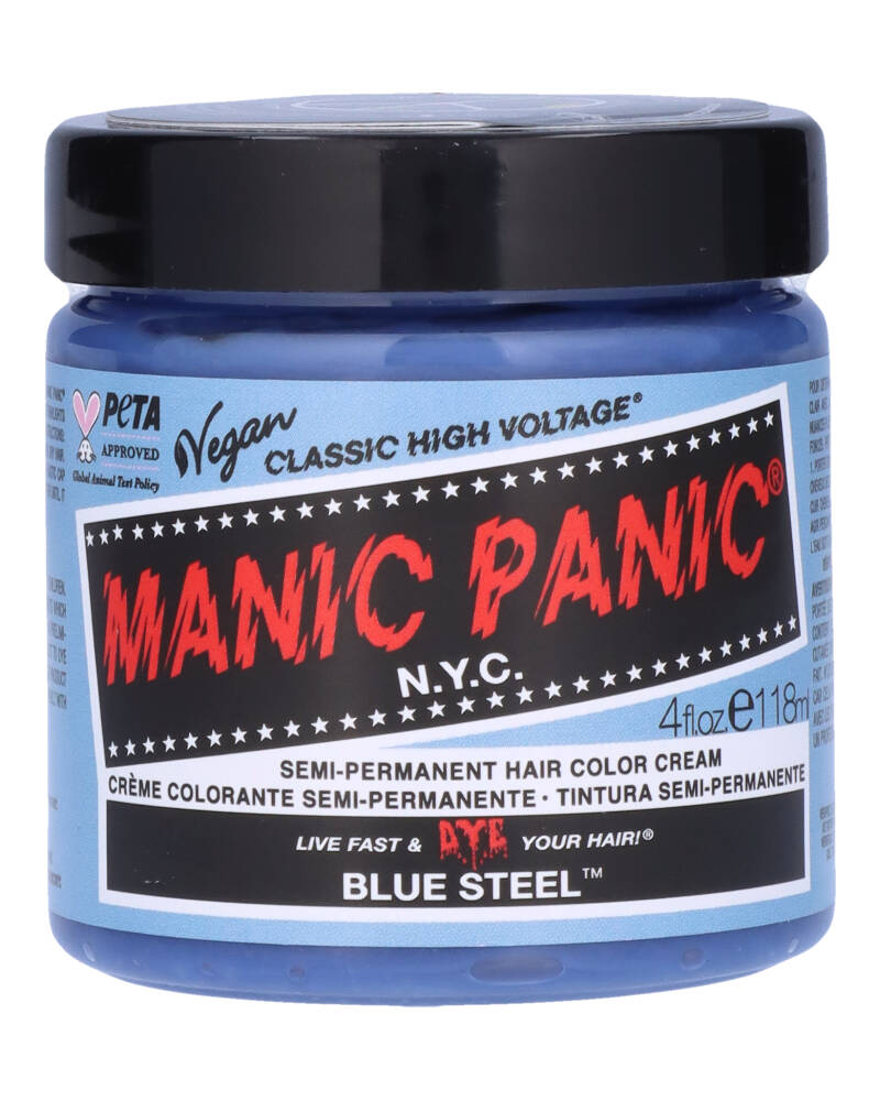 Manic Panic Semi-Permanent Color Cream Blue Steel 118 ml