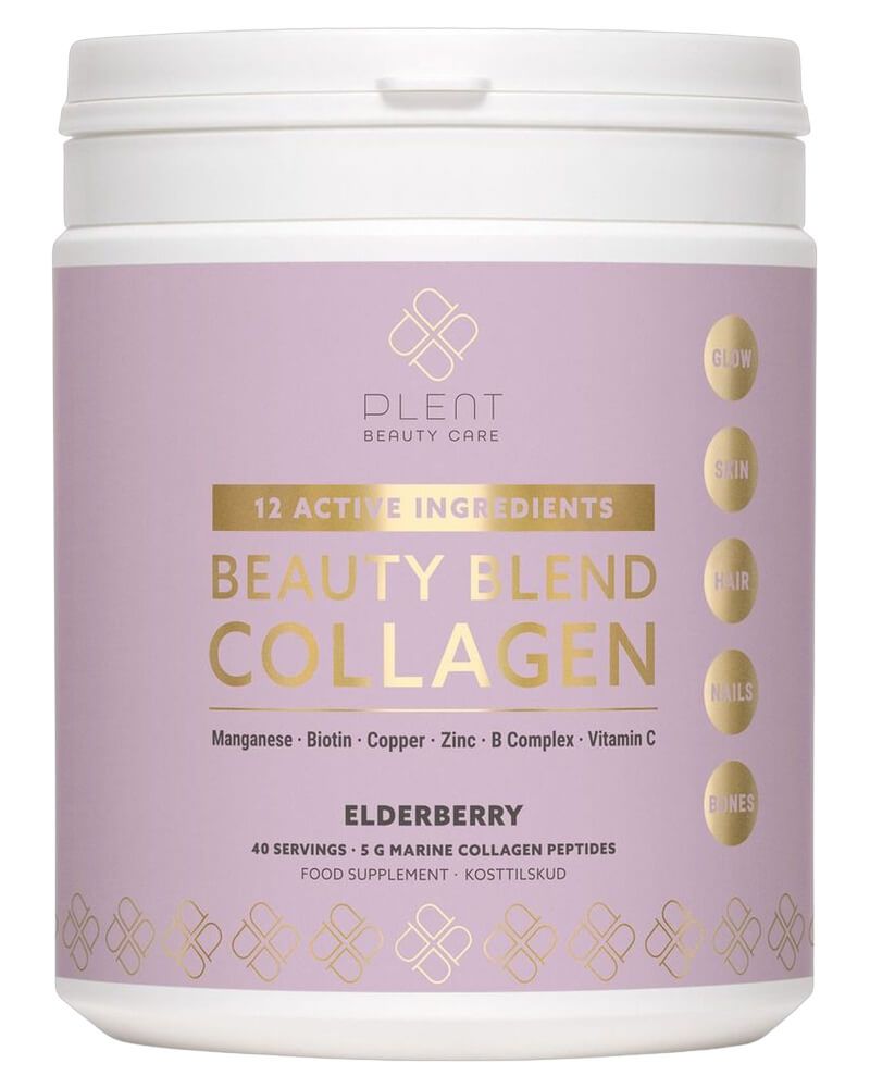 Plent Beauty Blend Collagen — Elderberry 277 g