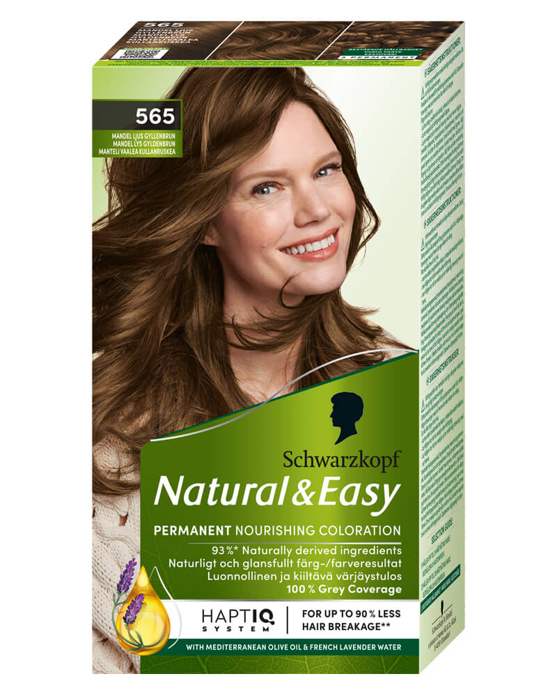 Schwarzkopf Natural & Easy 565 Ljus Gyllenbrun - pcs 1
