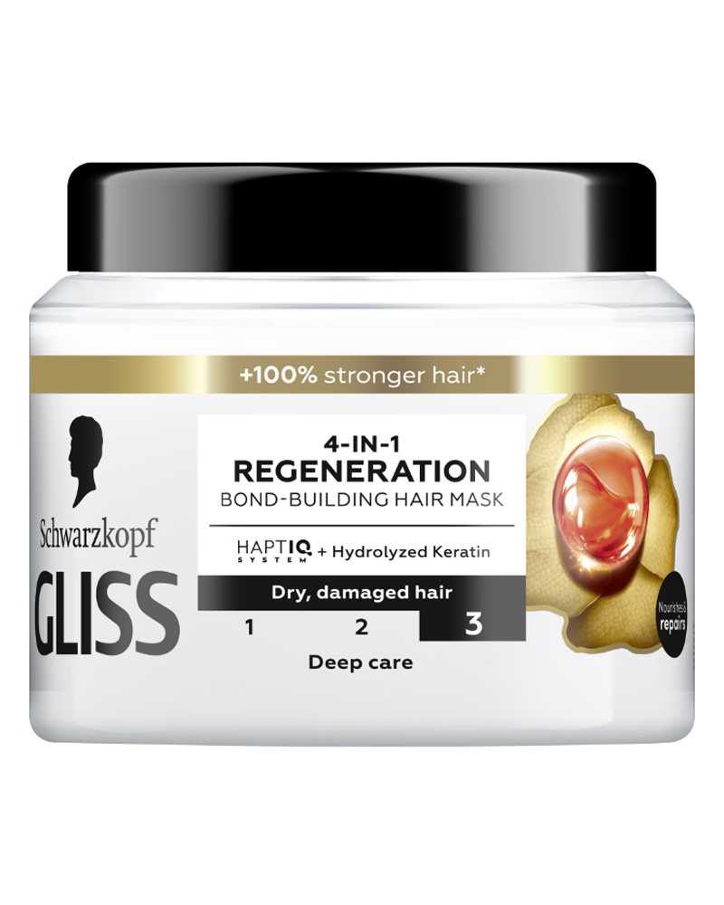 Schwarzkopf Gliss 4-In-1 Regeneration Bond-Building Hair Mask