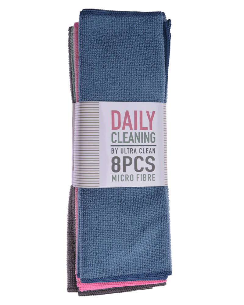 Ultra Clean Microfibre Cloth   8 stk.