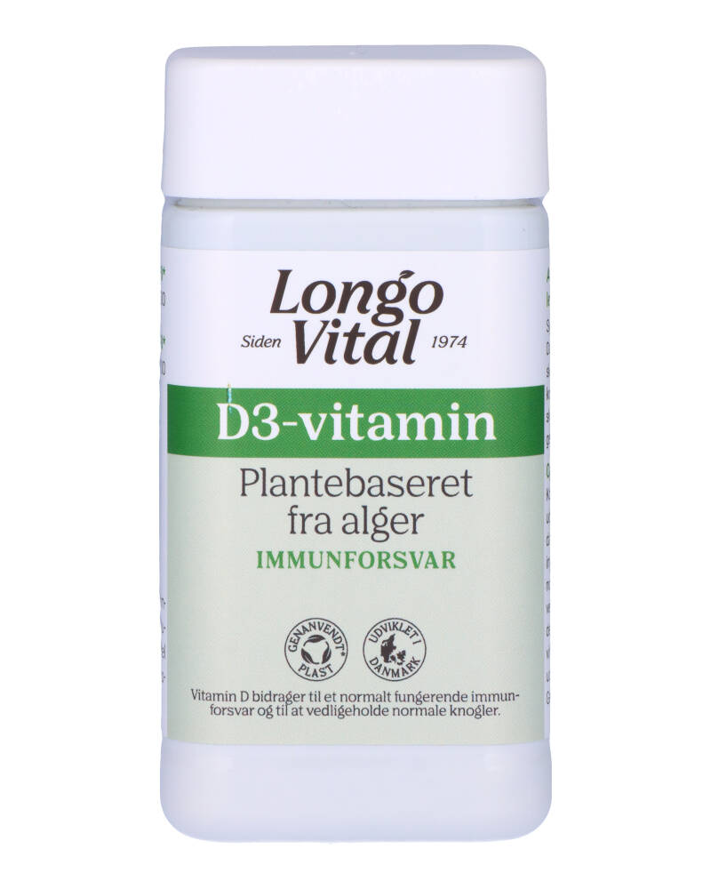 Longo Vital D3-Vitamin   180 stk.