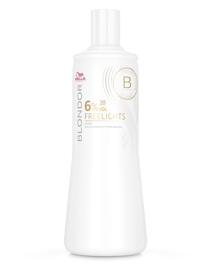 Wella Blondor Freelights Oxydant 6%, 20Vol 1000 ml