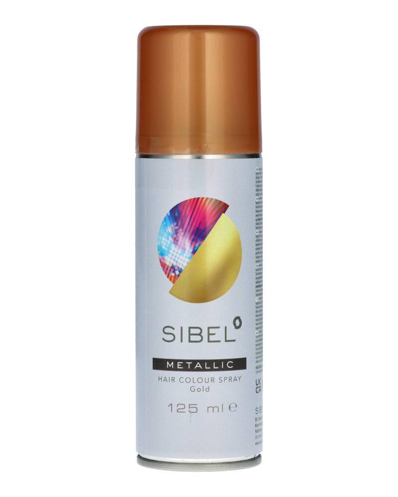 Sibel Metallic Hair Colour Spray Gold - Art 0230000-20 125 ml