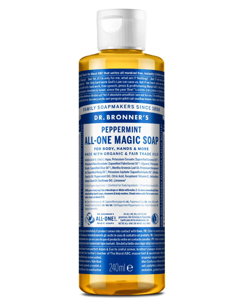 Dr. Bronner's Pure-Castile Soap Peppermint 240 ml