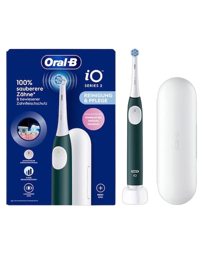 Oral-B iO Series 2 Forest Green with Travel Case