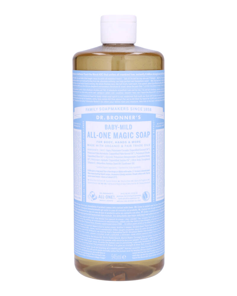 Dr. Bronner's Pure-Castile Soap Baby-Mild (Unscented) 945 ml