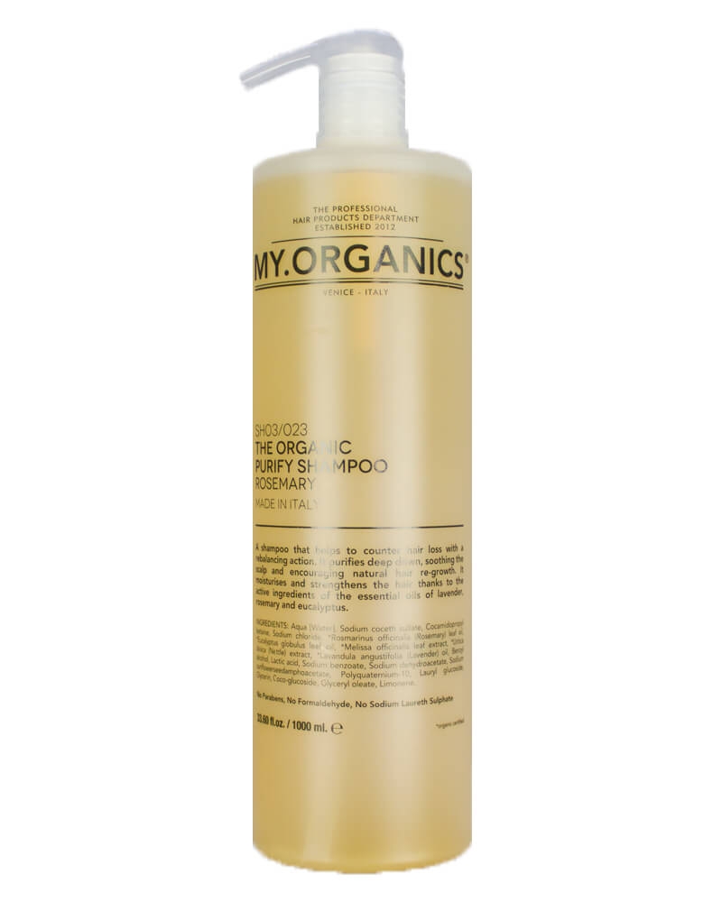 My.Organics The Organic Purify Shampoo Rosemary 1000 ml