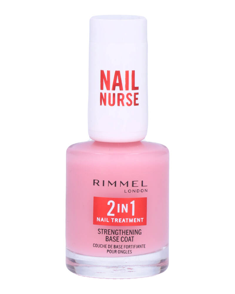 Rimmel London 2 In 1 Nail Treatment Strengthening Base Coat 12 ml