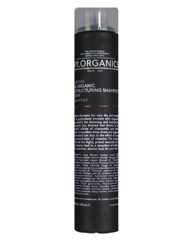 My.Organics The Organic Restructuring Deep Shampoo Argan 250 ml