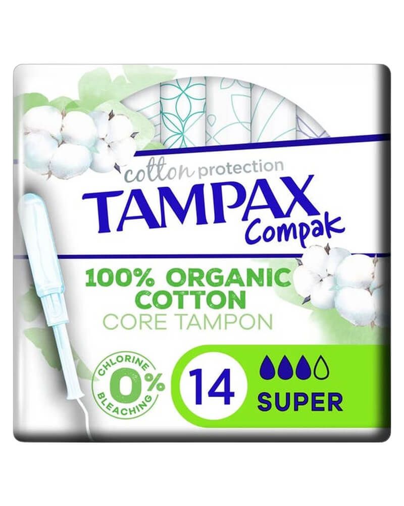 Tampax Cotton Protection Compak Super   14 stk.