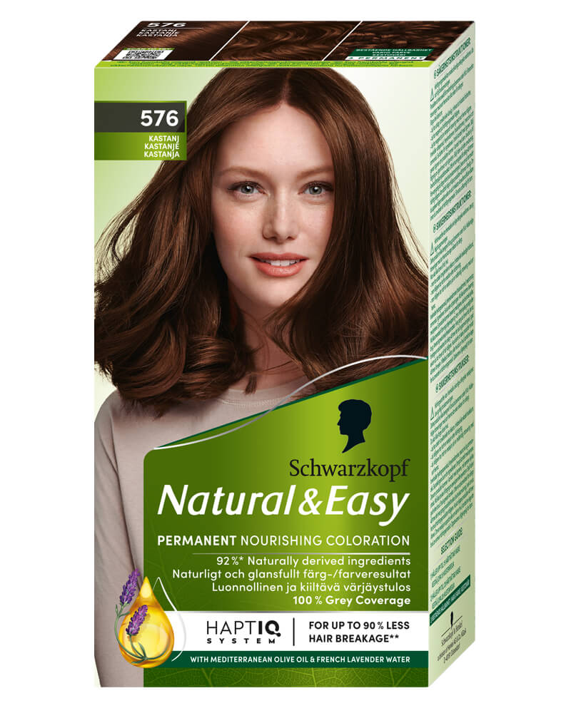 Schwarzkopf Natural & Easy 576 Kastanj - pcs 1