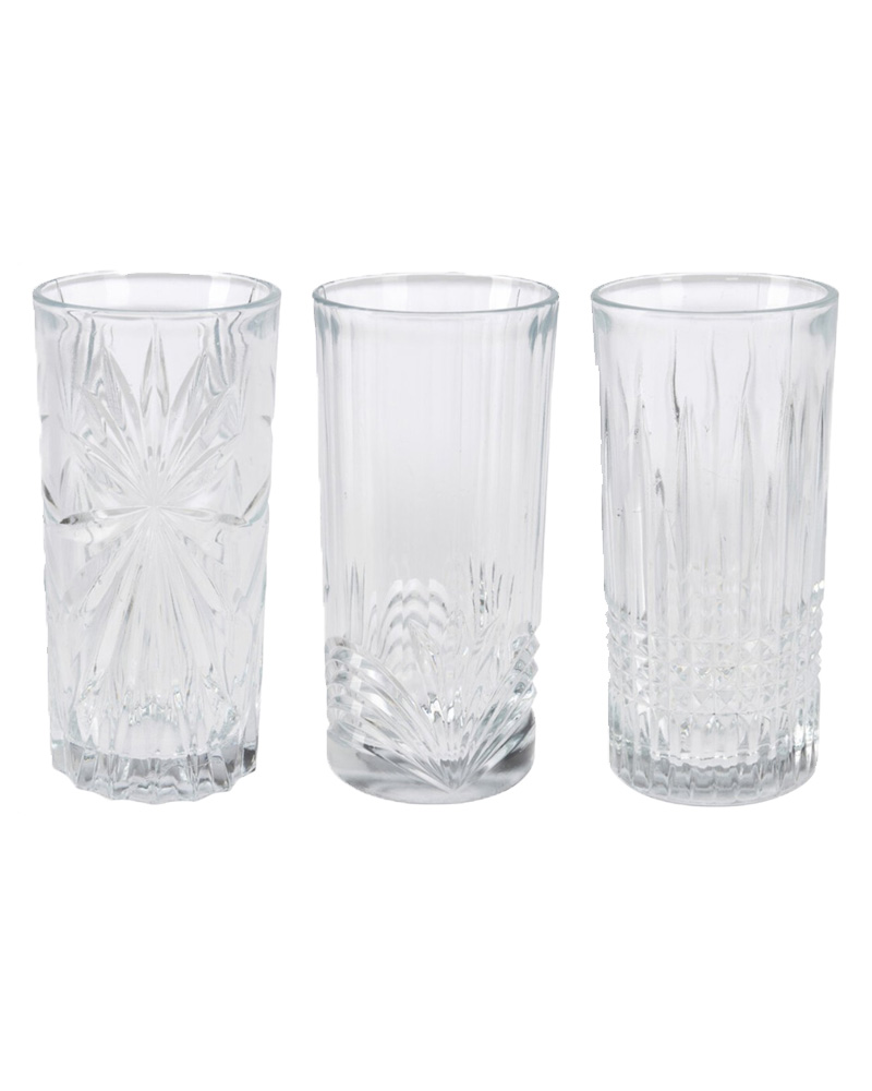 Excellent Houseware 3 stk Drikkeglas 3 stk.