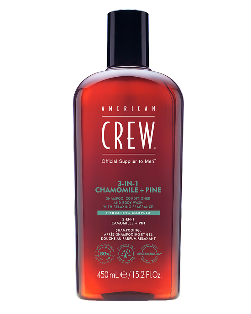 American Crew 3-In-1 Chamomile + Pine 450 ml
