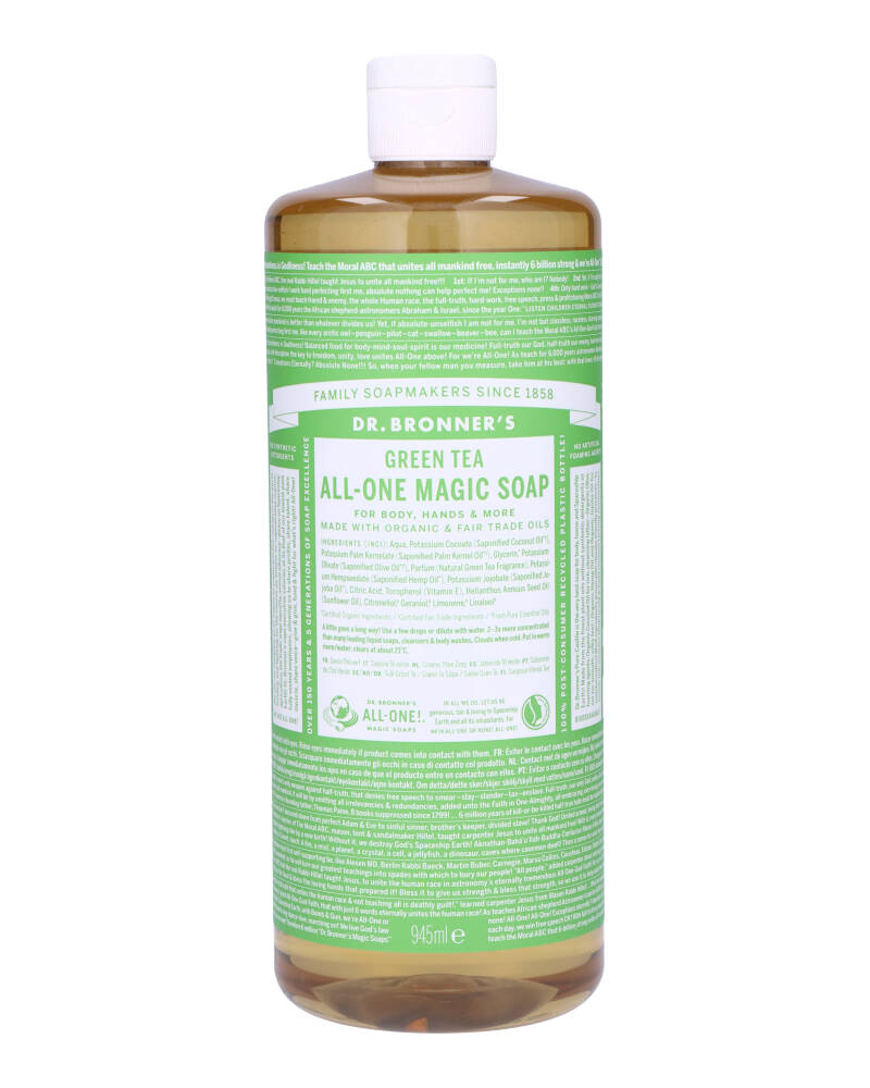 Dr. Bronner's Pure-Castile Soap Green Tea 945 ml