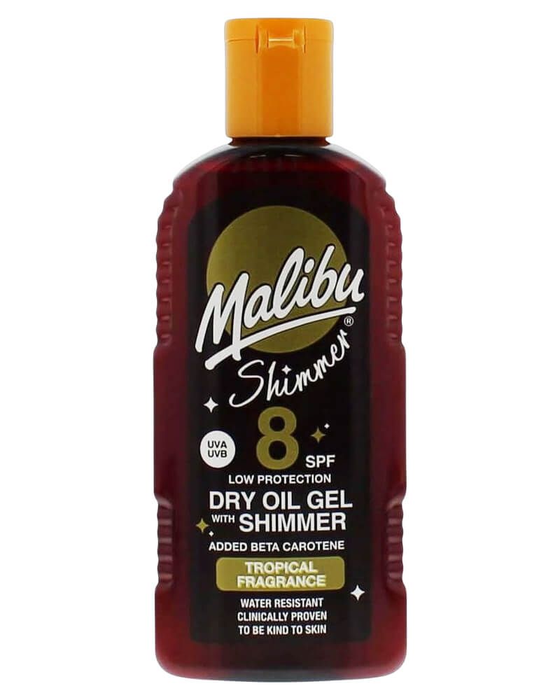 Malibu Dry Oil Shimmer Gel SPF 8 200 ml
