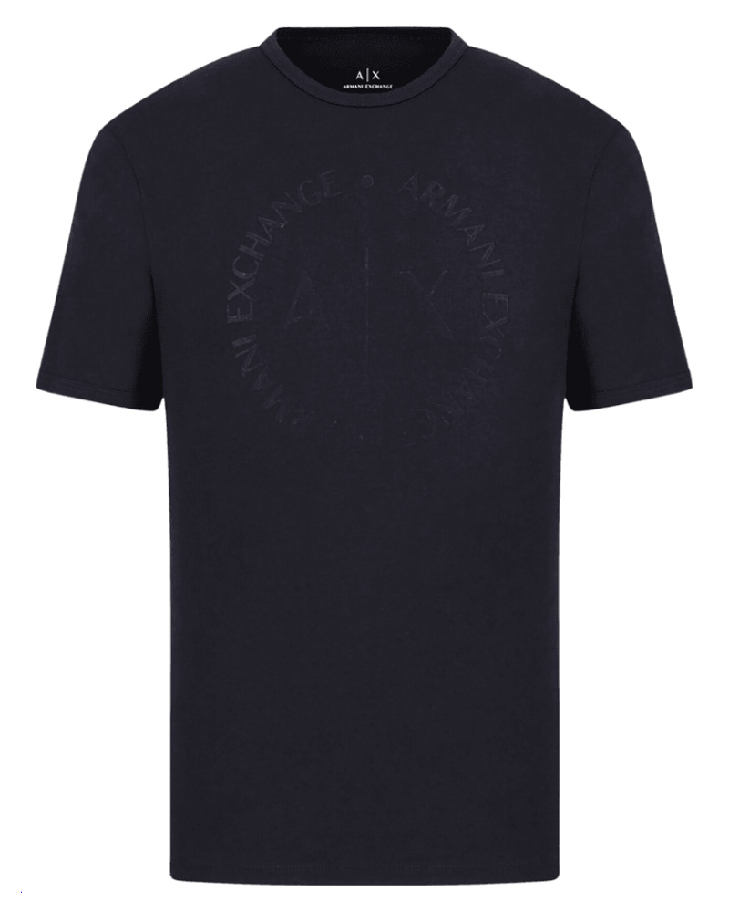 Armani Exchange Mann T-Shirt Marineblå XL