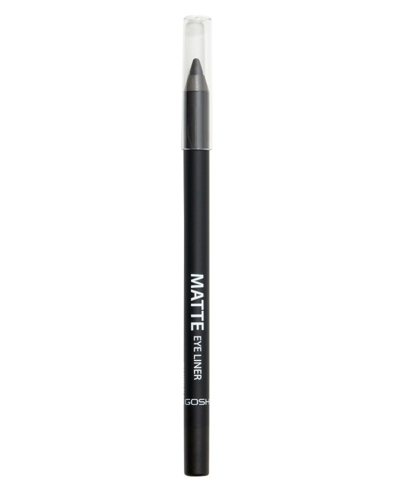 GOSH Matte Eye Liner Matt Black 002 - 1,2 g