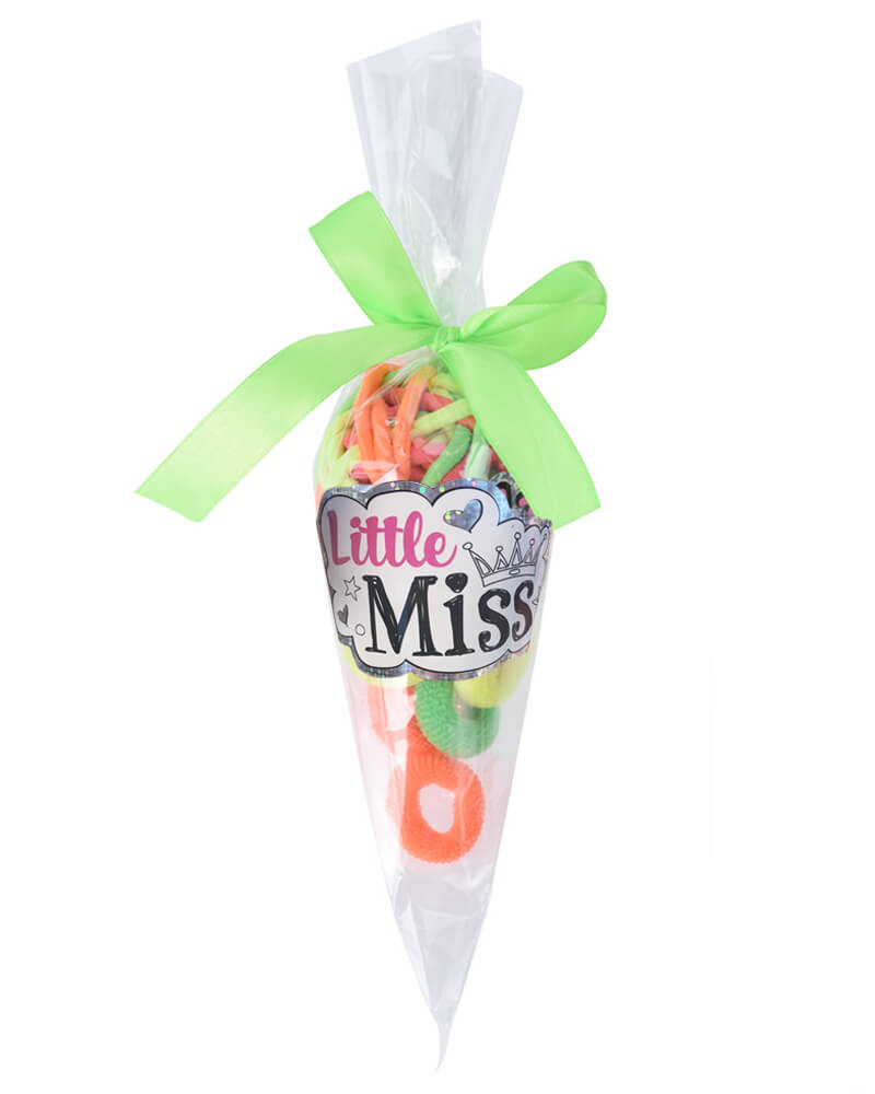 Eleganza Little Miss Hair Elastics Blue   30 stk.