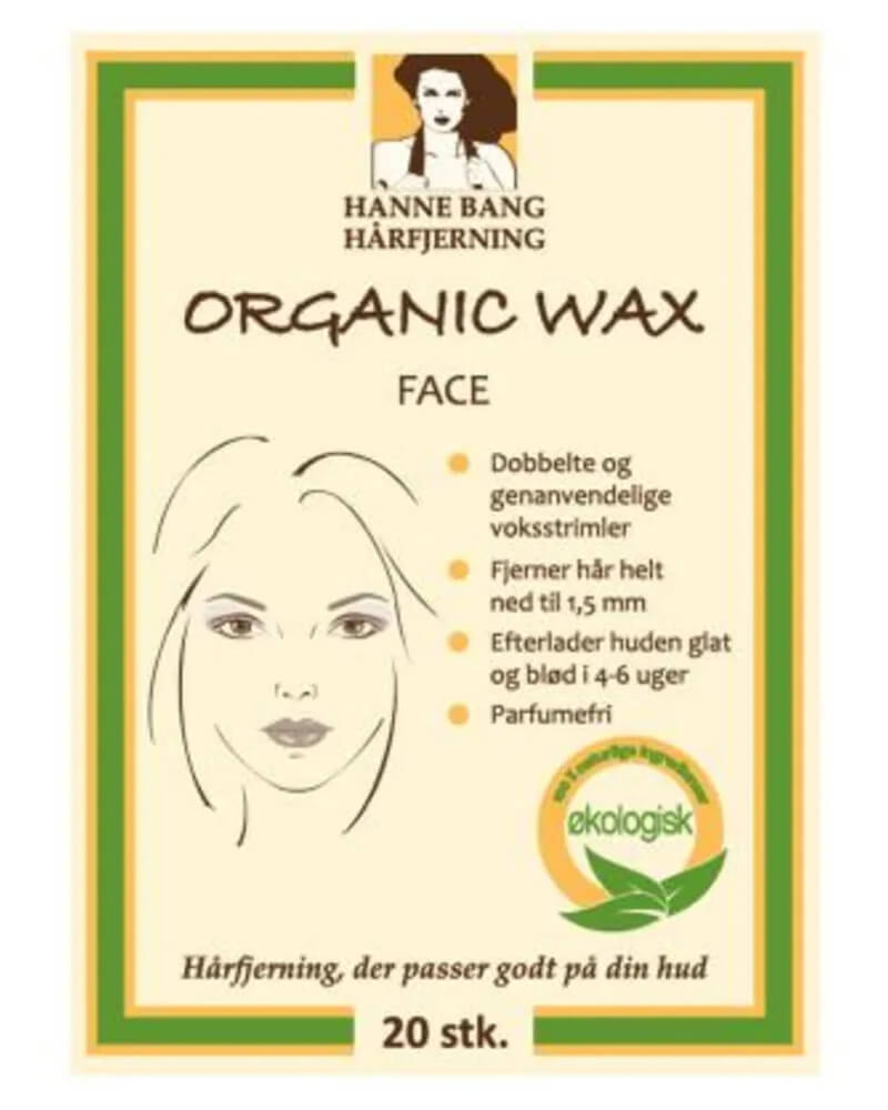 Hanne Bang Organic Wax Face 20 stk.