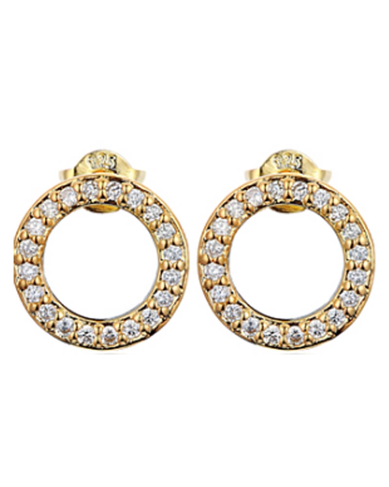 Everneed Caroline - Gold with white zirconia