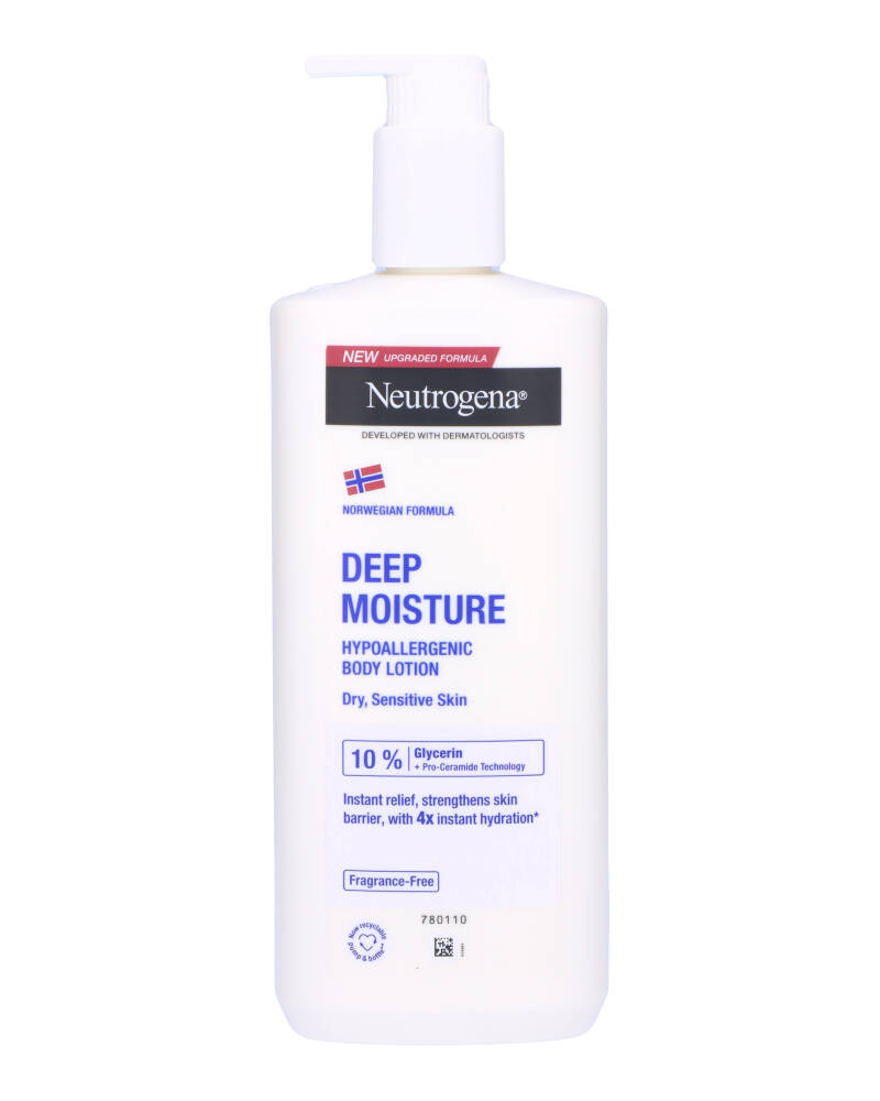 Neutrogena Deep Moisture Hypoallergenic Body Lotion 400 ml