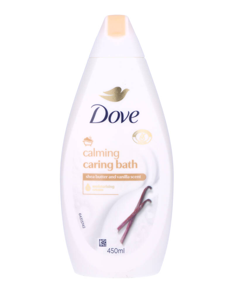 Dove Caring Bath Calming Shea Butter Vanilla Scent 450 ml