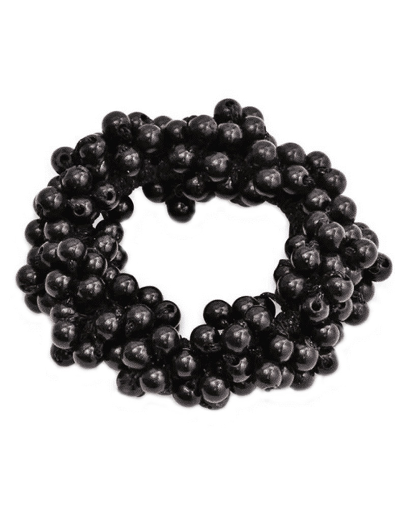 Beauty Flow Estella Pearl Hair Tie Black   1 stk.