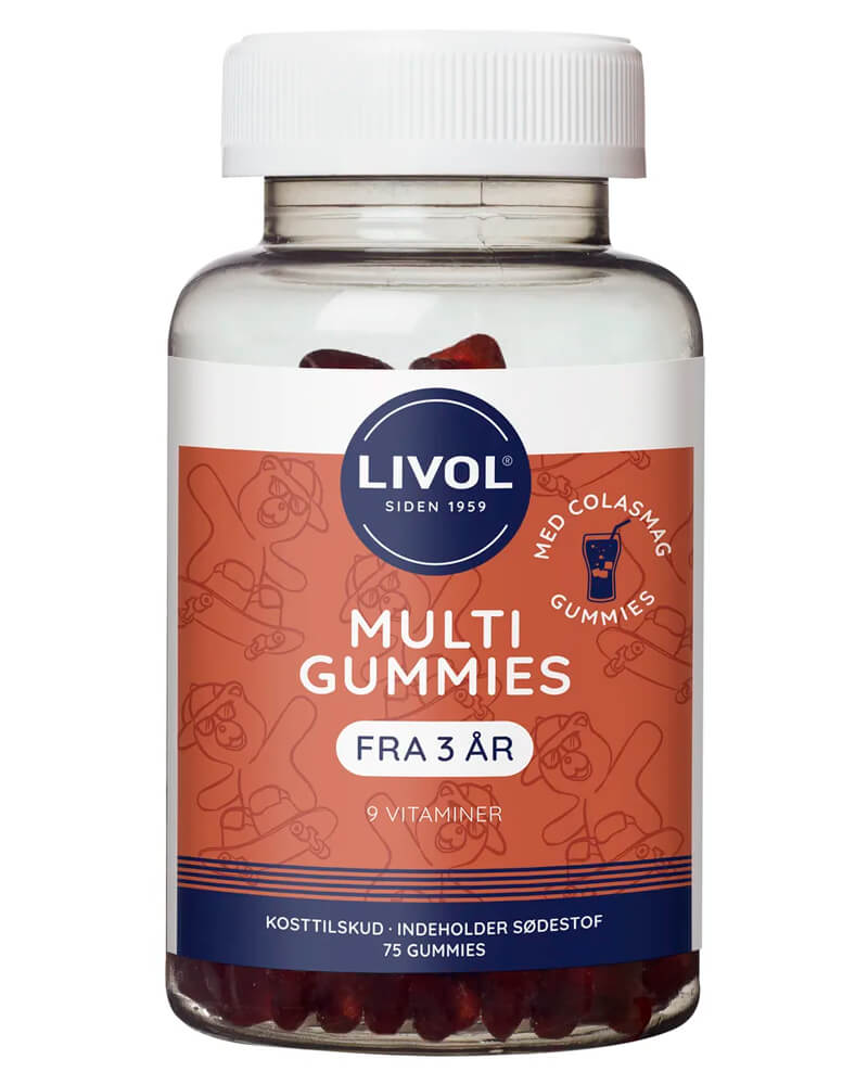 Livol Vitamin Gummies Multi Vitamin Cola Taste   75 stk.