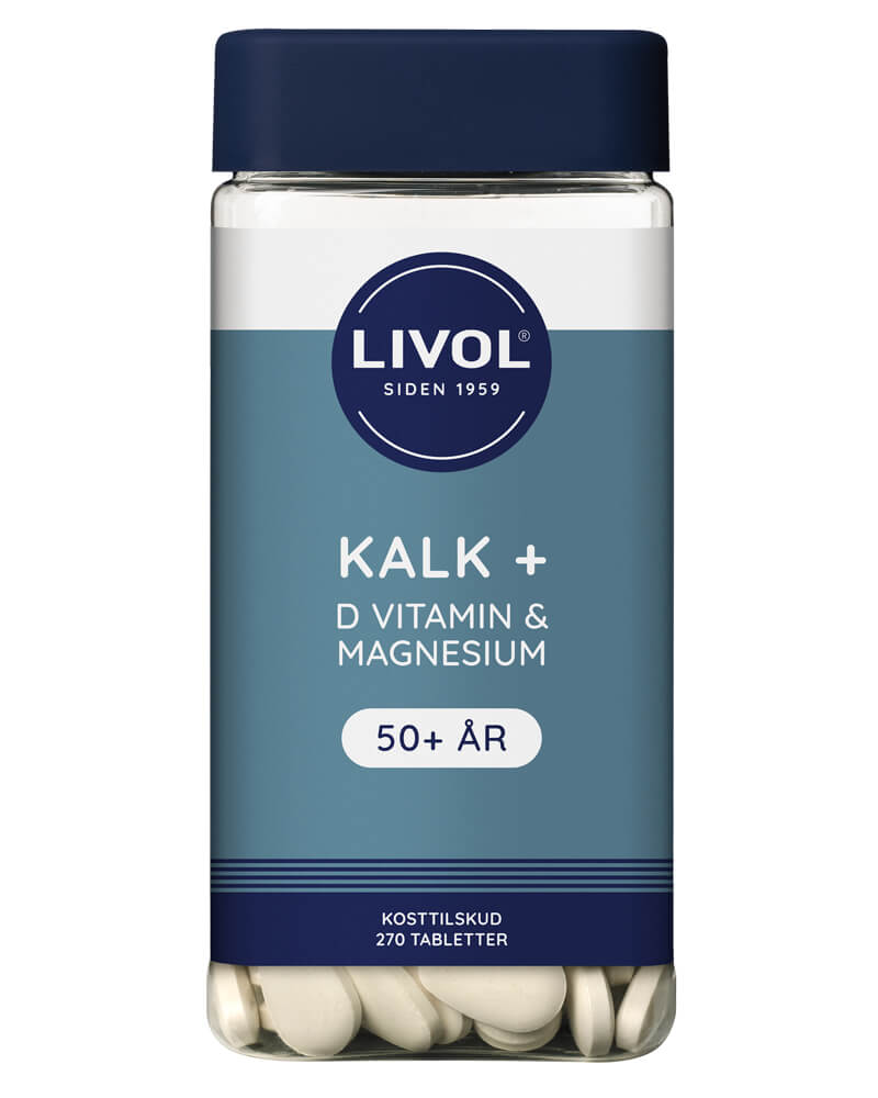 Livol Kalk + D Vitamin & Magnesium   270 stk.