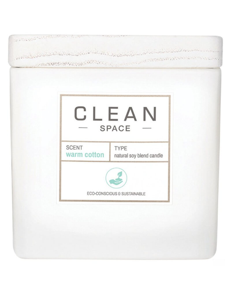 Clean Space Warm Cotton Candle, 227 ml Clean Duftlys