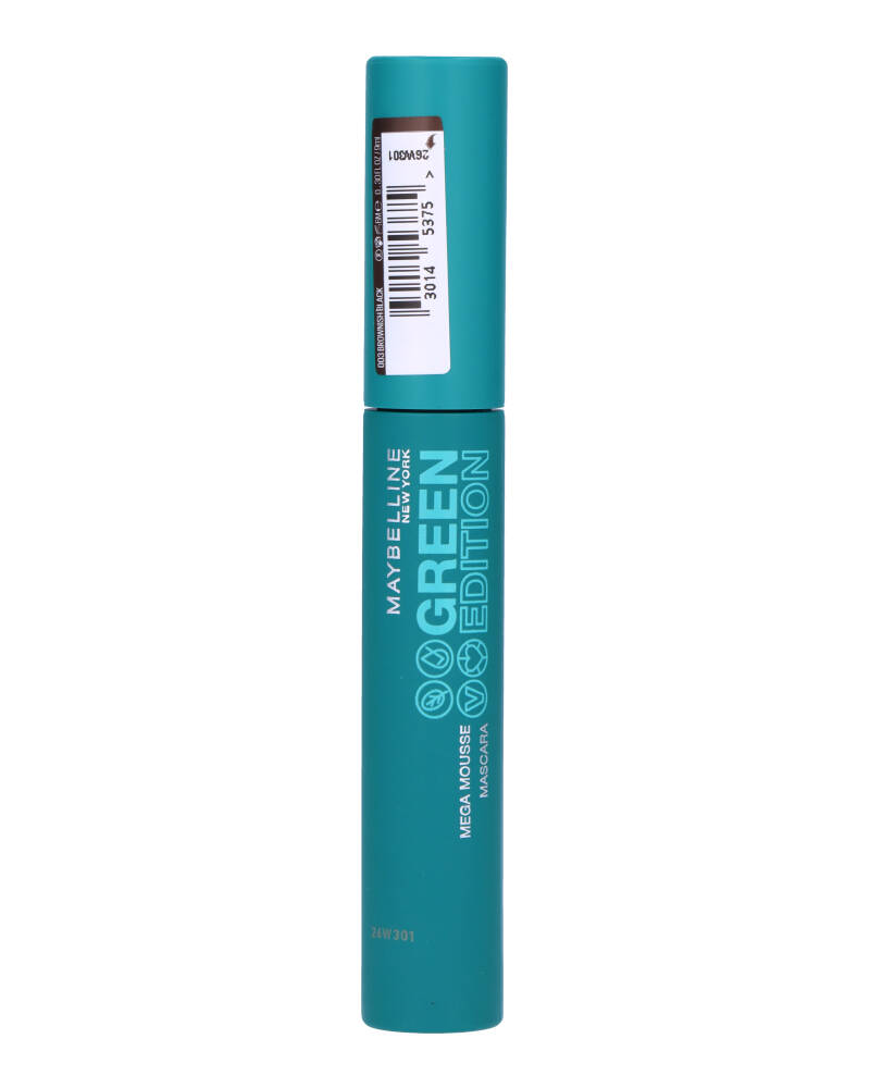 Mascara med Volum Effekt Maybelline Green Edition Brun