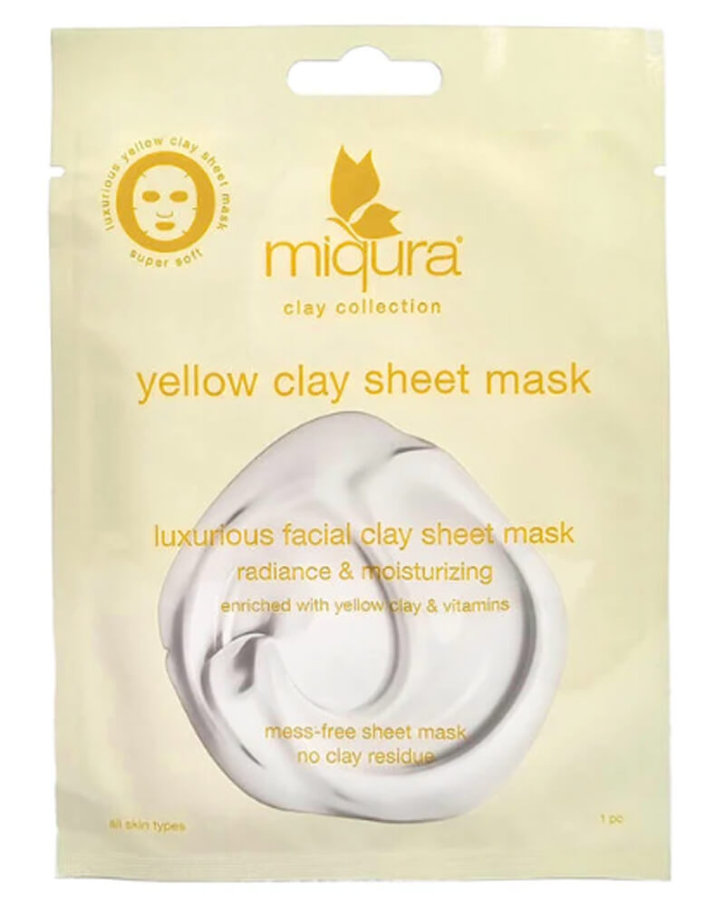 Miqura Yellow Clay Sheet Mask