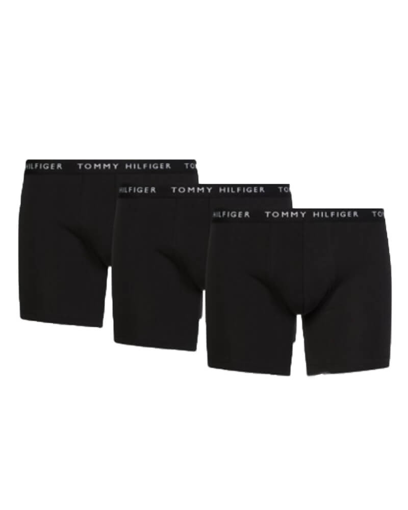 Tommy Hilfiger 3P Essentials Boxers Svart bomull X-Large Herre