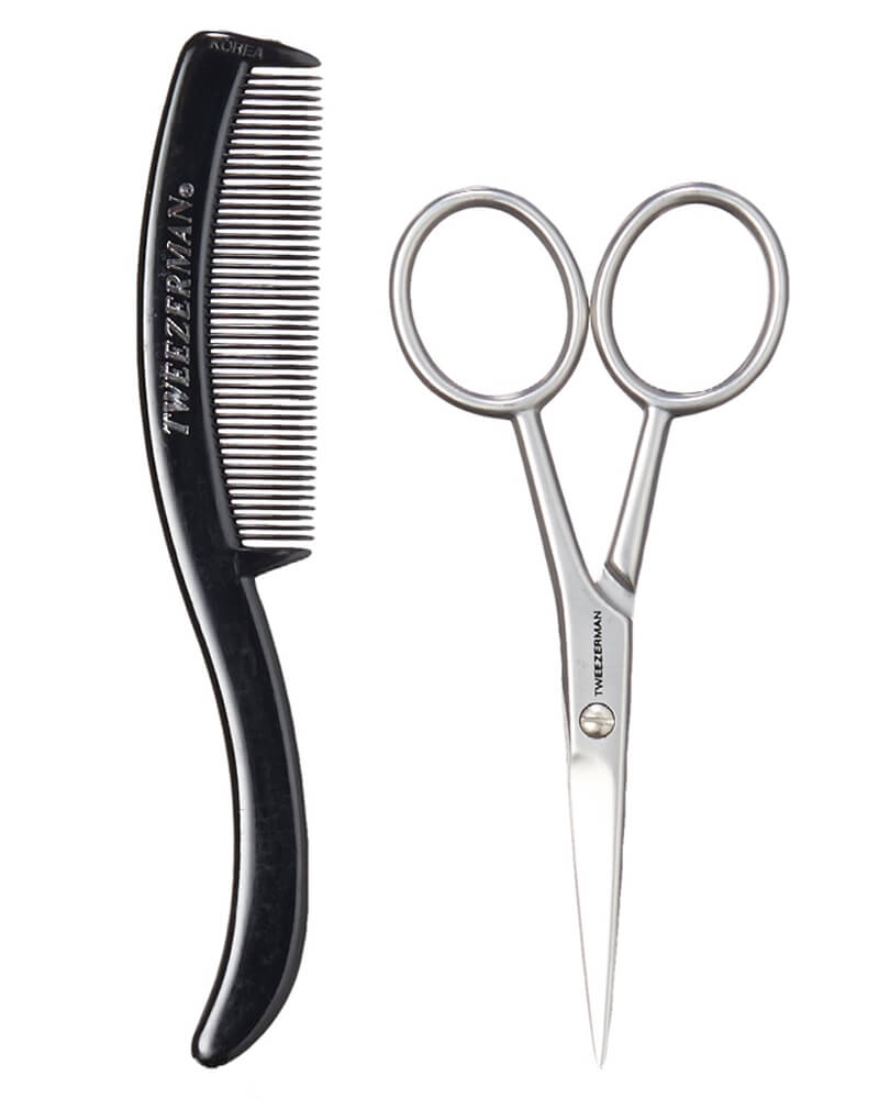 Tweezerman Gear Moustache Scissors And Comb