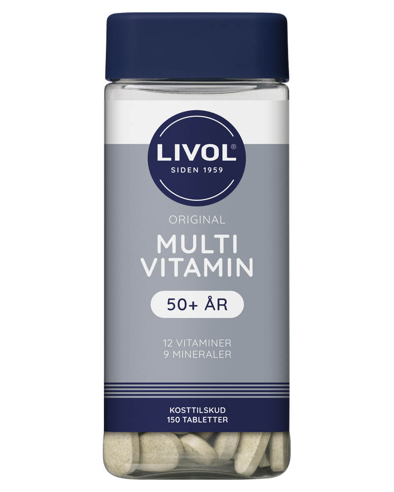 Livol Multi Vitamin Original 50+   150 stk.