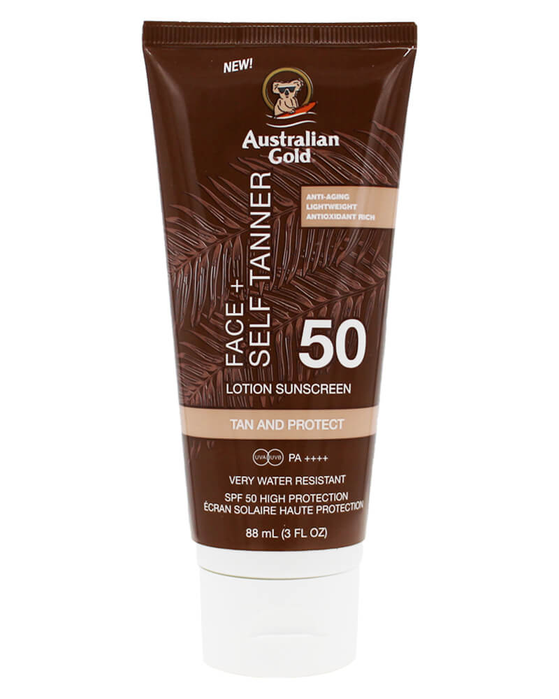 Australian Gold Face + Self Tanner SPF 50 88 ml