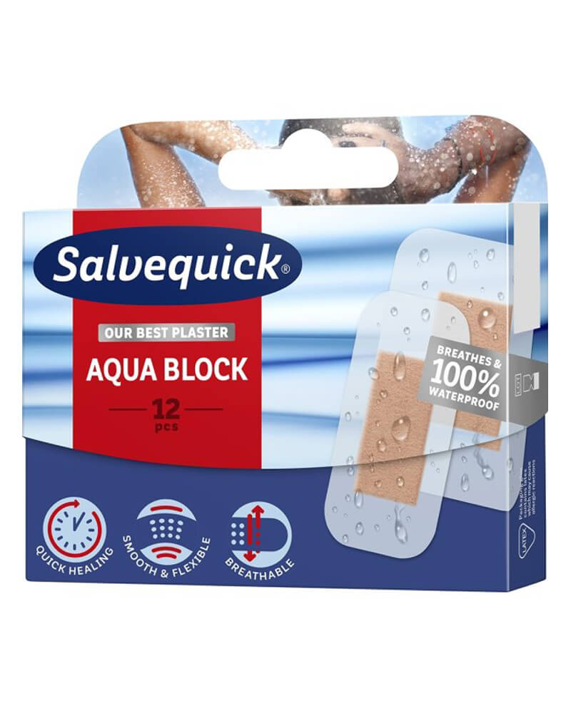 Salvequick Waterproof Band Aid 12 stk.