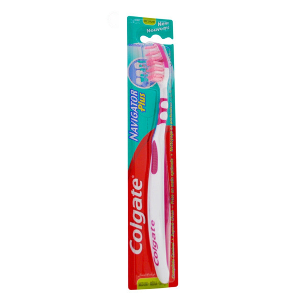 Colgate Navigator Plus - Medium - Blå