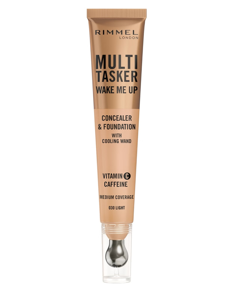 Rimmel London Multi-Tasker Wake Me Up Concealer & Foundation 030 Light 20 ml