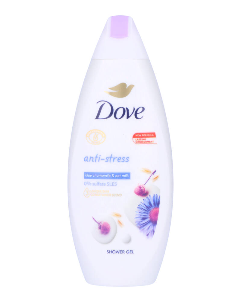 Dove Anti-stress Blue Chamomile & Oat Milk Shower Gel 250 ml