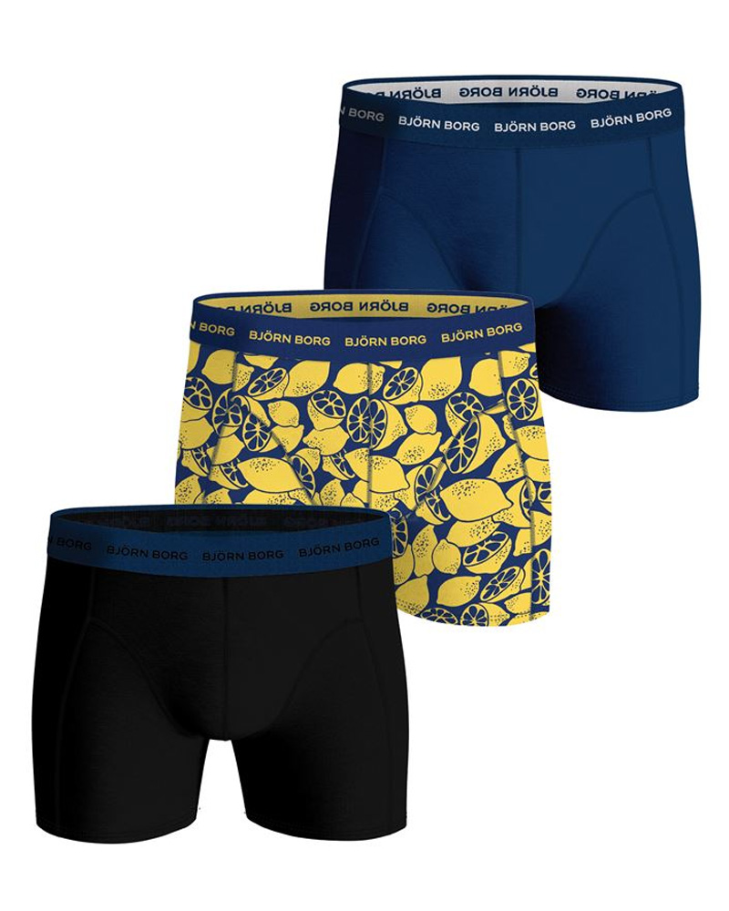 Björn Borg Cotton Stretch Shorts 3-pack Str. M 3 stk.