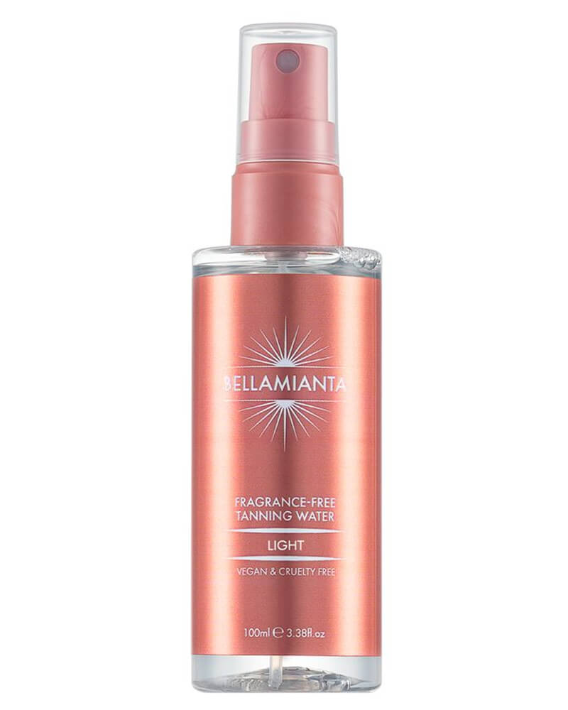 Bellamianta Fragrance Free Tanning Water - Light 100 ml