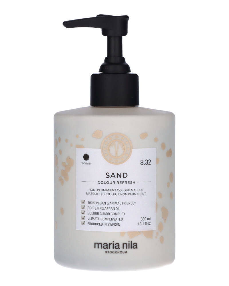 maria nila Colour Refresh Non-Permanent Colour Masque 8.32 Sand