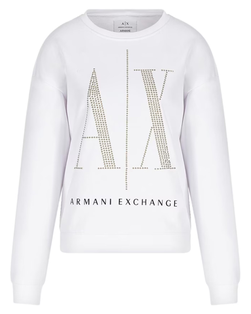 Exchange Woman Sweatshirt White Str. M