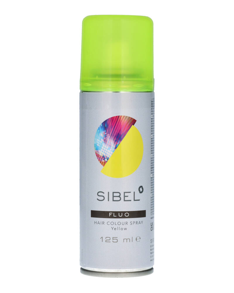 Sibel Fluo Hair Colour Spray Yellow - Art 0230000-20 125 ml