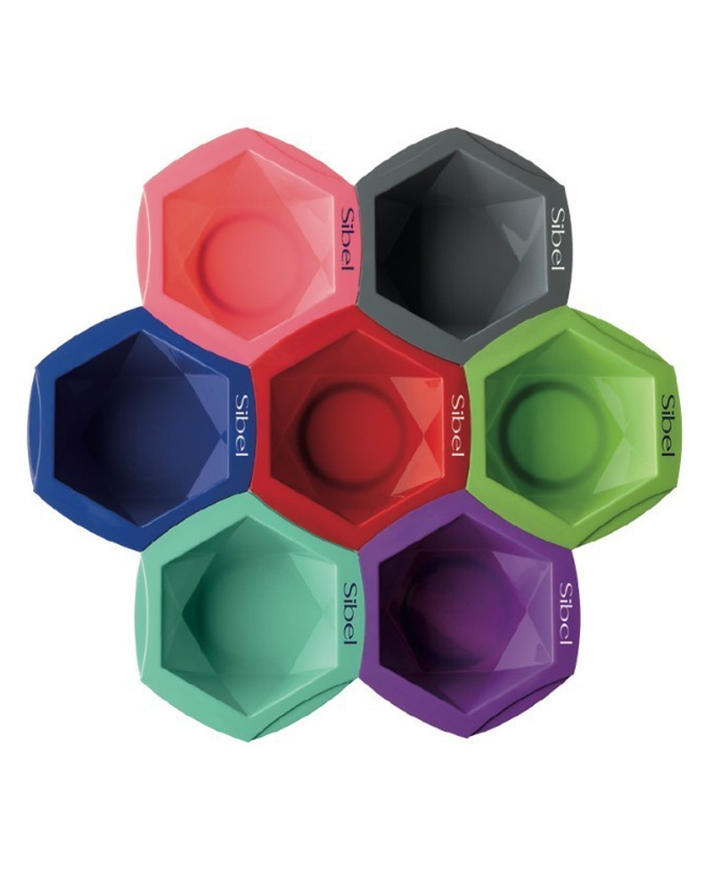 Sibel Tinting Bowl Set Mix&Match 7 Colours - Art 6600546 400 ml