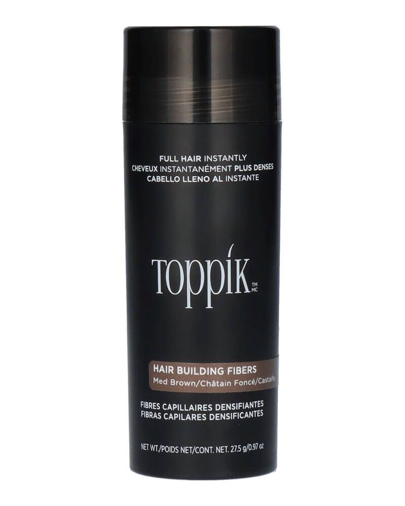 Toppik Hair Building Fibers - Med Brown 27 g