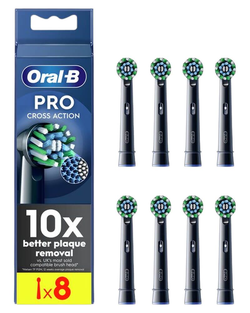 Oral-B CrossAction Replacement Toothbrush Heads 8 stk.